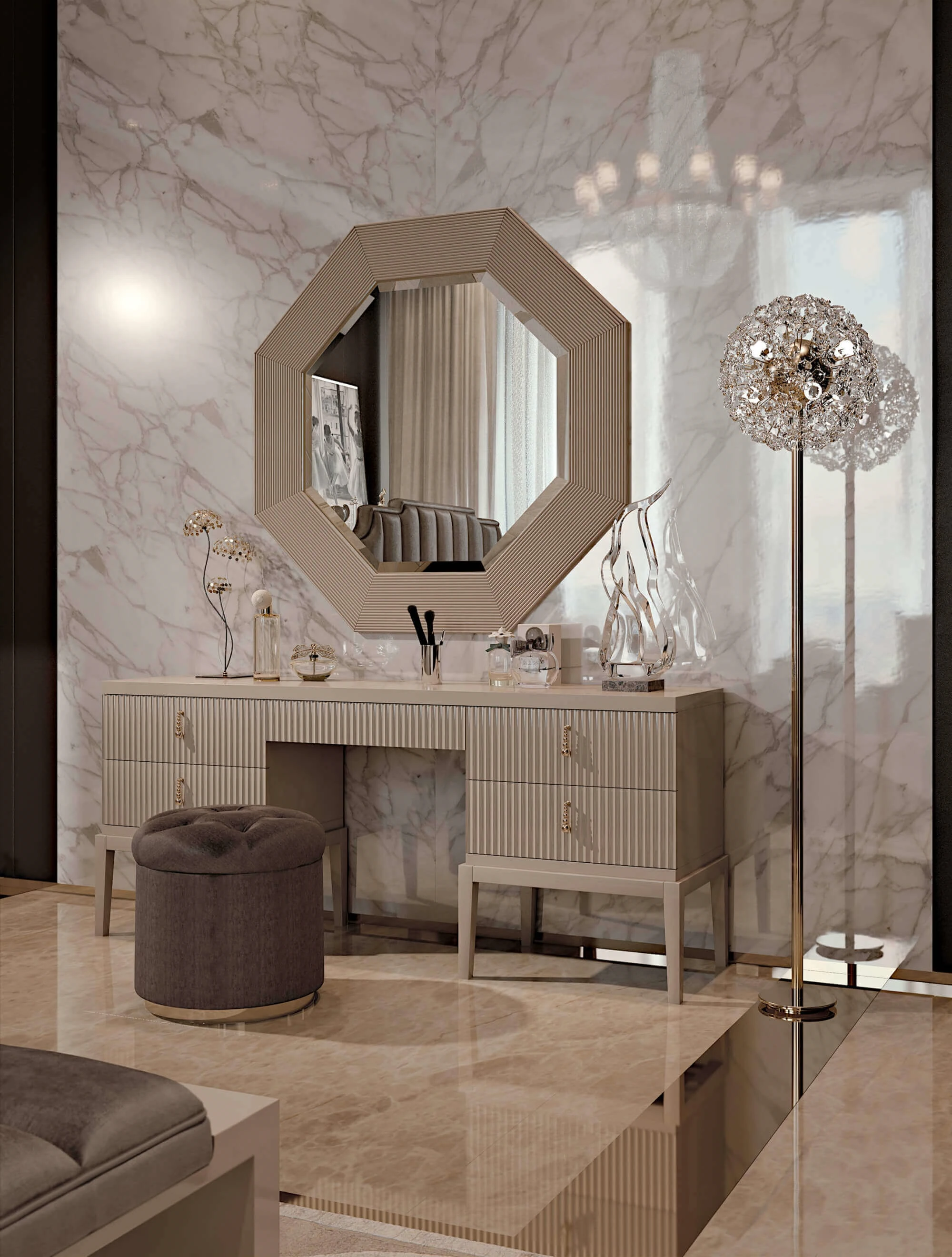 Пуф Deco — Cavio Casa, текстиль, фото 2