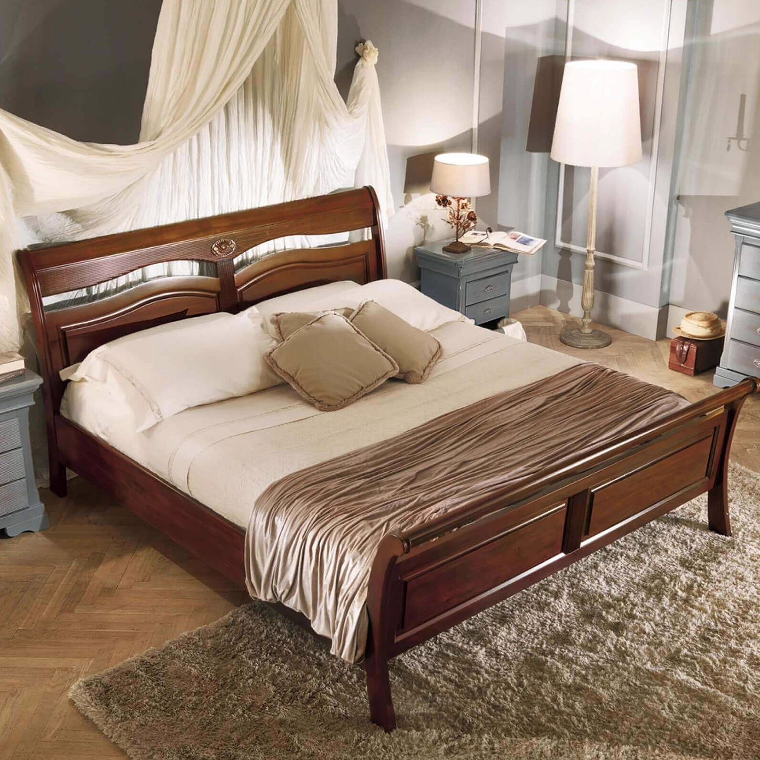 Кровать Fiesole — Cavio Casa, текстиль