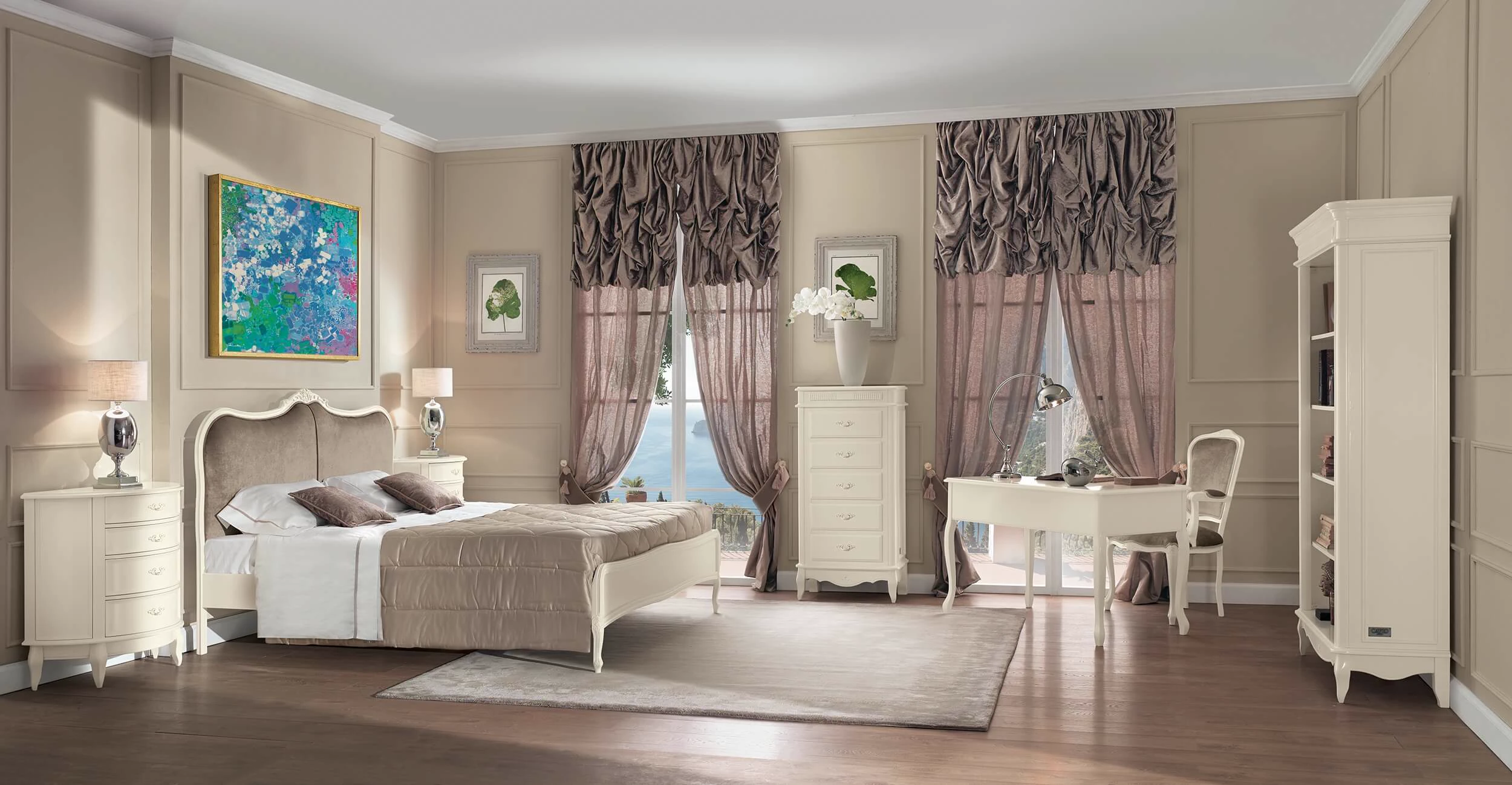 Кровать Francesca — Cavio Casa, текстиль, фото 5