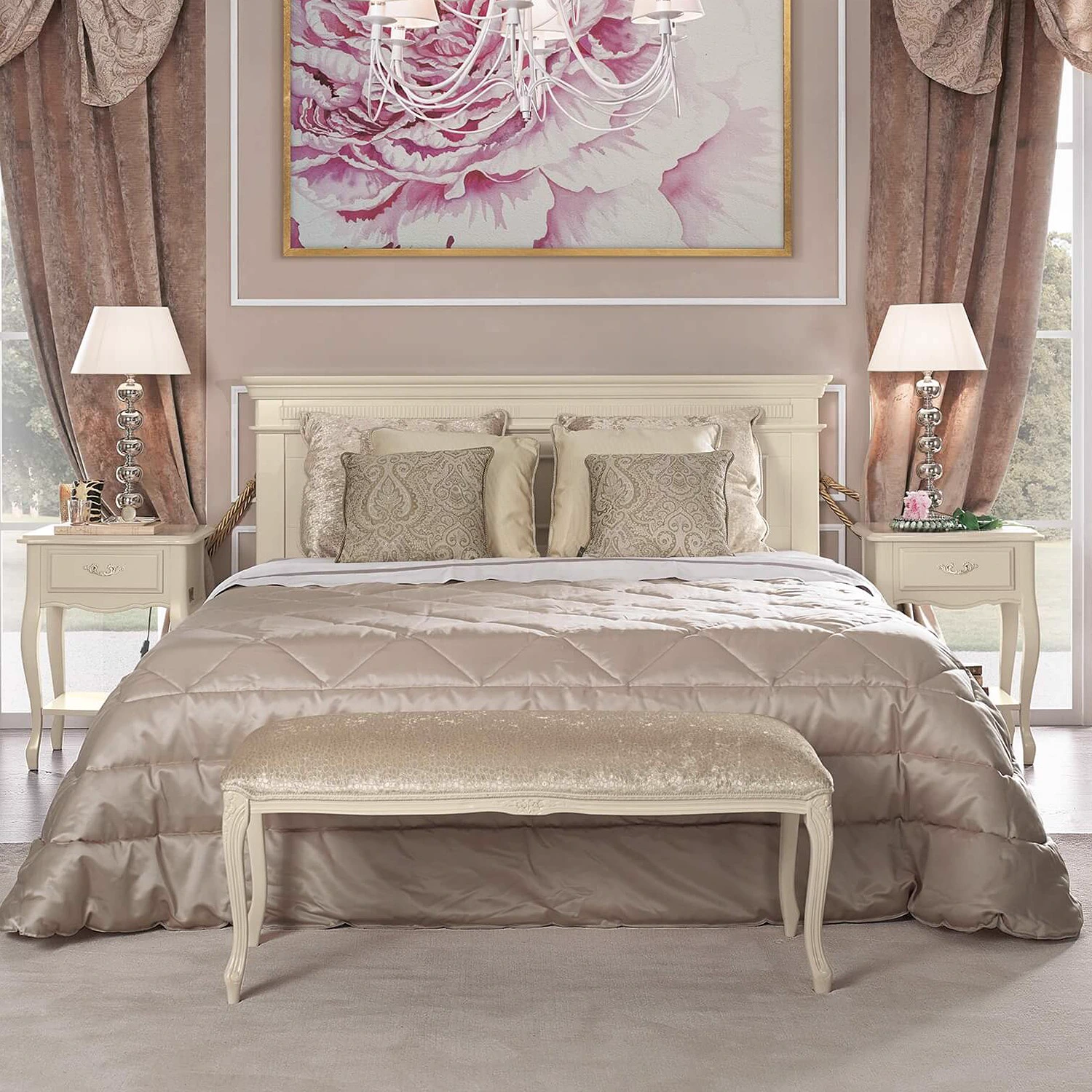 Кровать Francesca — Cavio Casa, текстиль