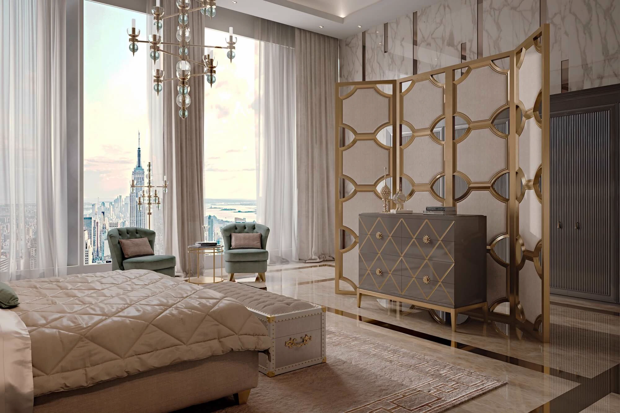 Кровать Gatsby — Cavio Casa, текстиль, фото 3