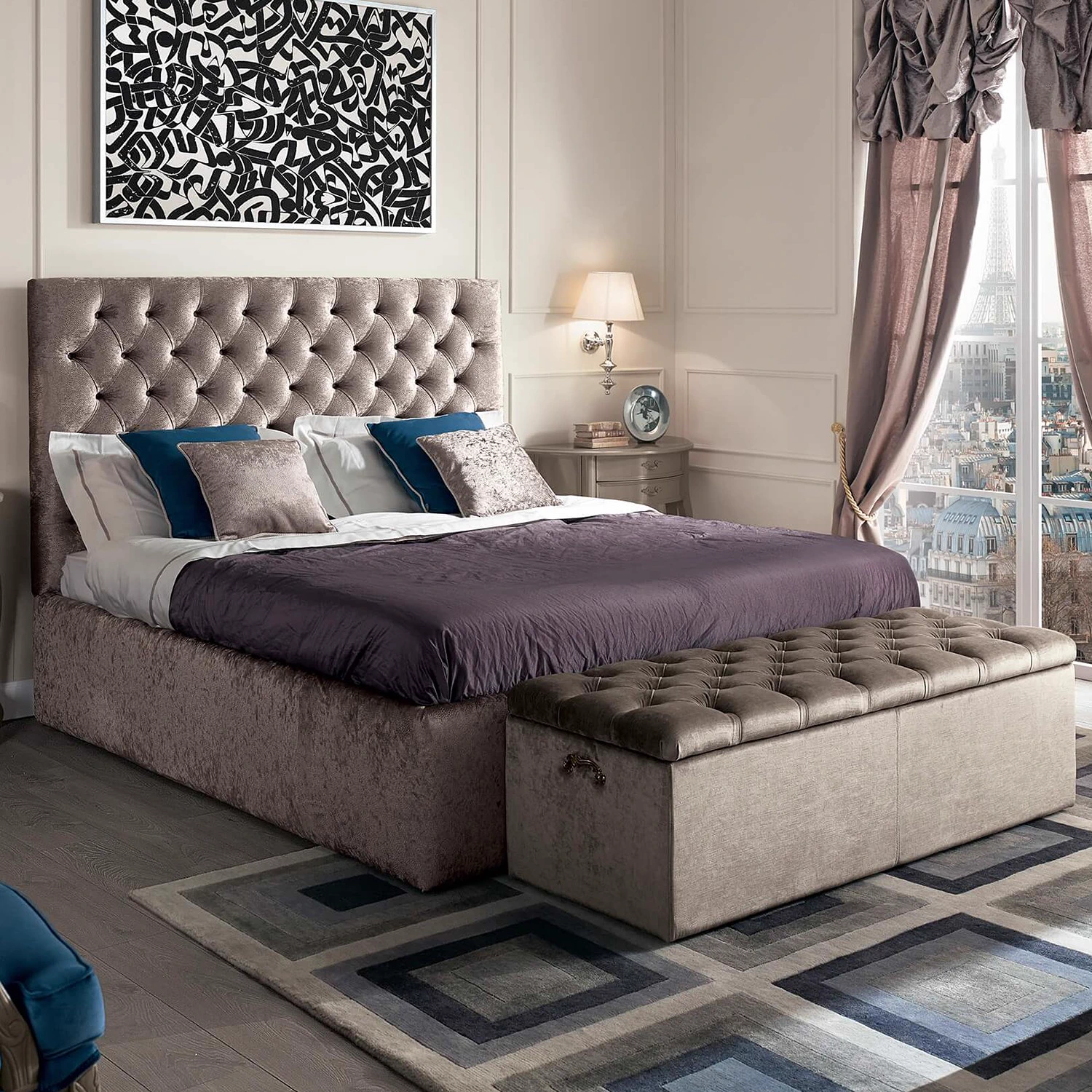 Кровать LT2261C — Cavio Casa, текстиль
