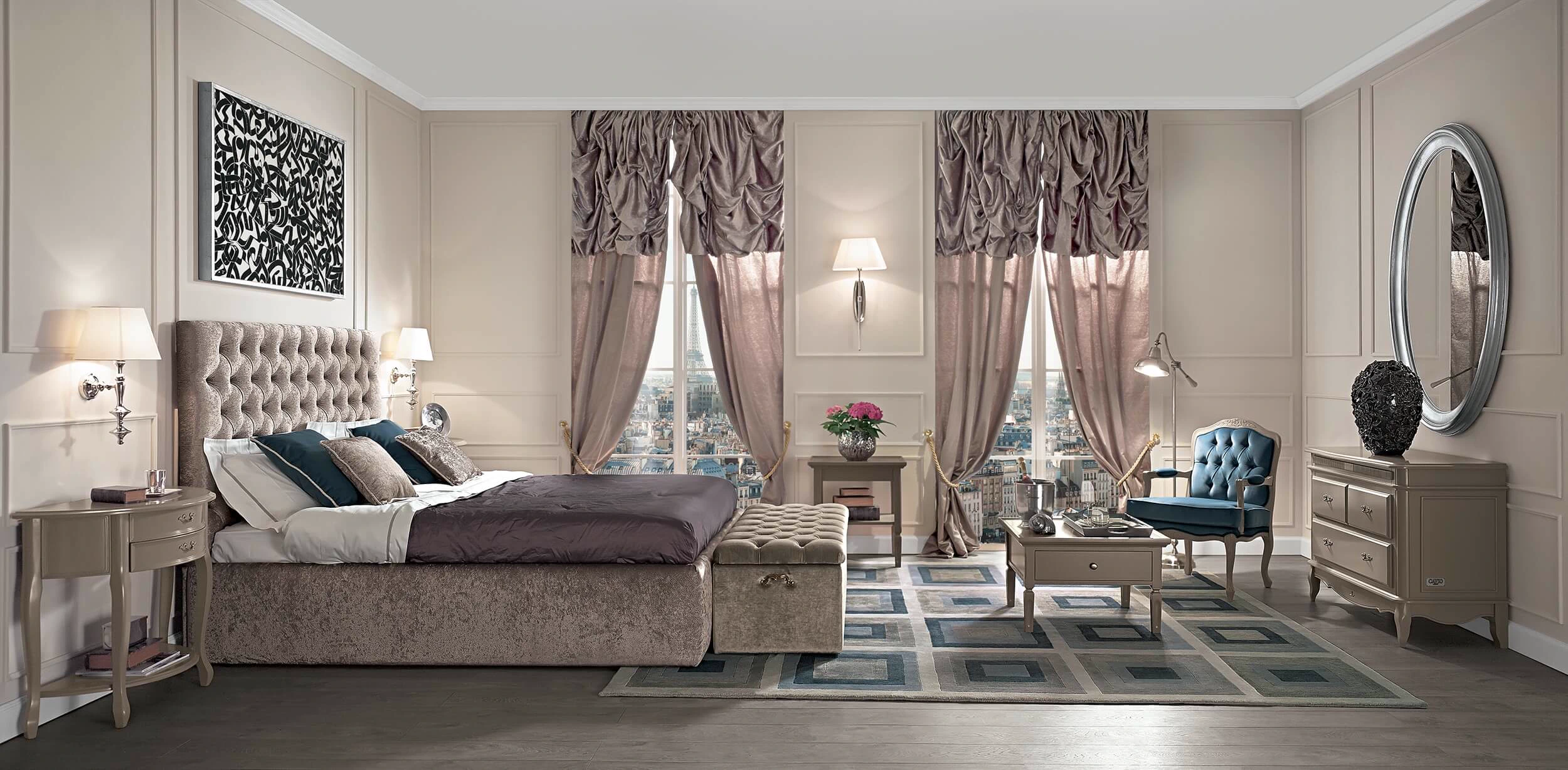 Банкетка PN1200/PN1500 — Cavio Casa, текстиль, фото 5