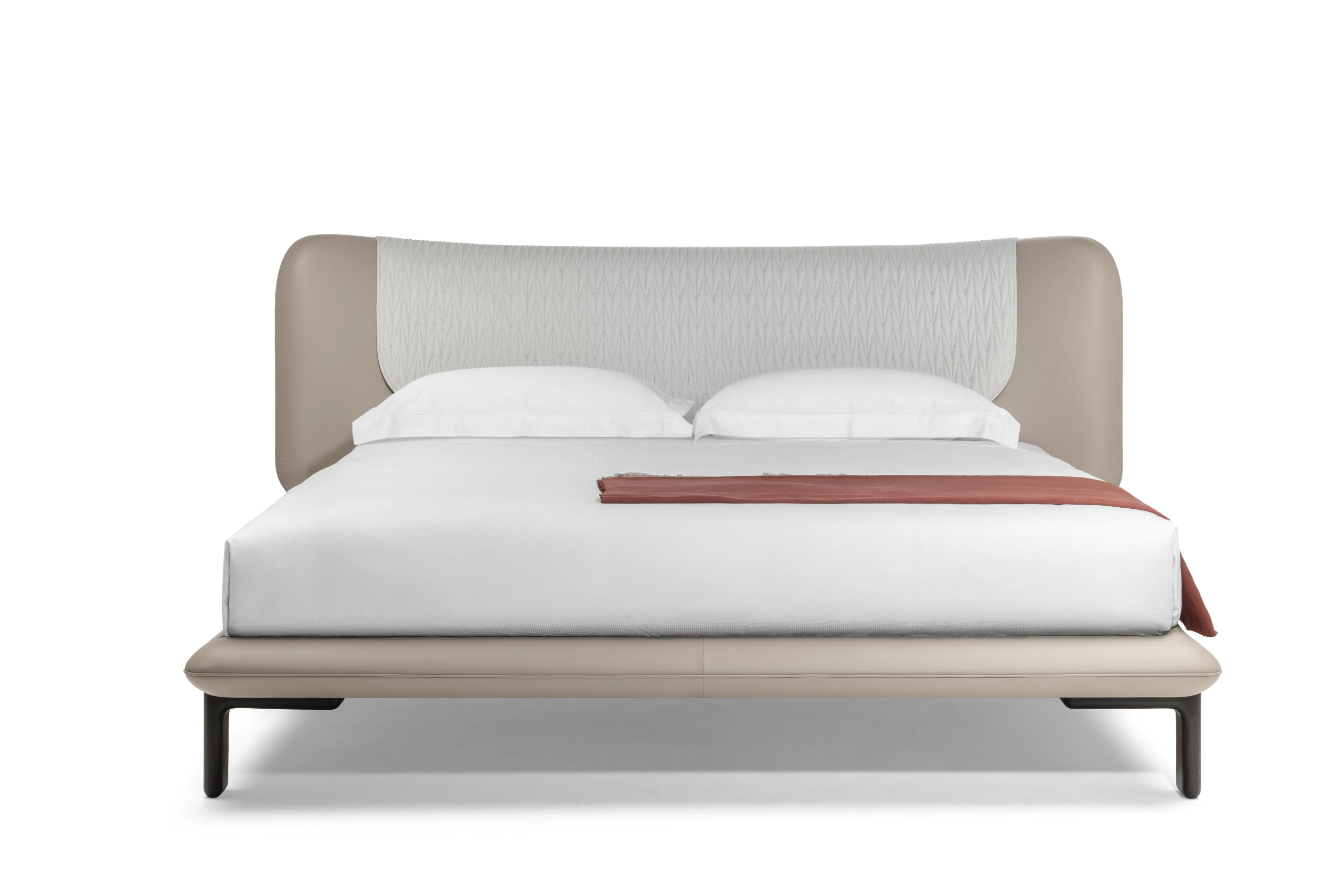 Кровать DUO Bed — Ceccotti, кожа, фото 4