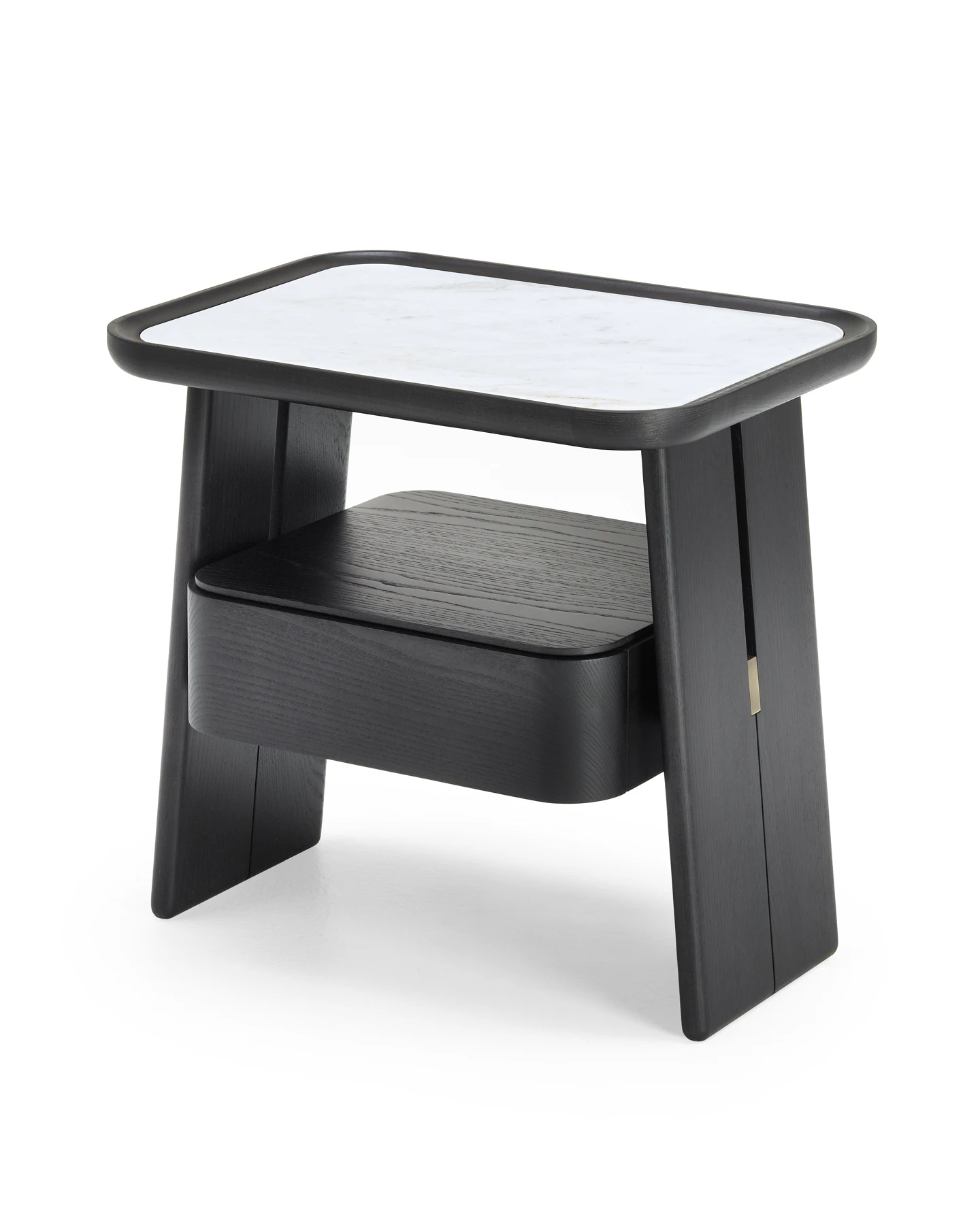 Прикроватная тумбочка DUO Bedside Table — Ceccotti, кожа, фото 3