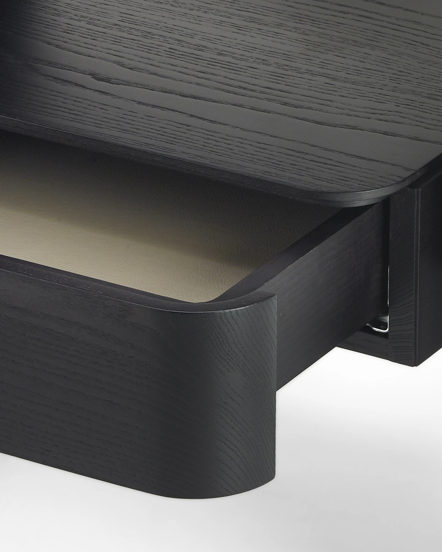 Прикроватная тумбочка DUO Bedside Table — Ceccotti, кожа, фото 4