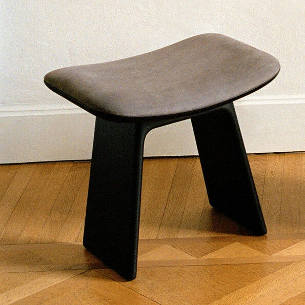 Пуф Duo Frassino wenge / Fr.wenge/ Belesuede 034 — Ceccotti, ткань