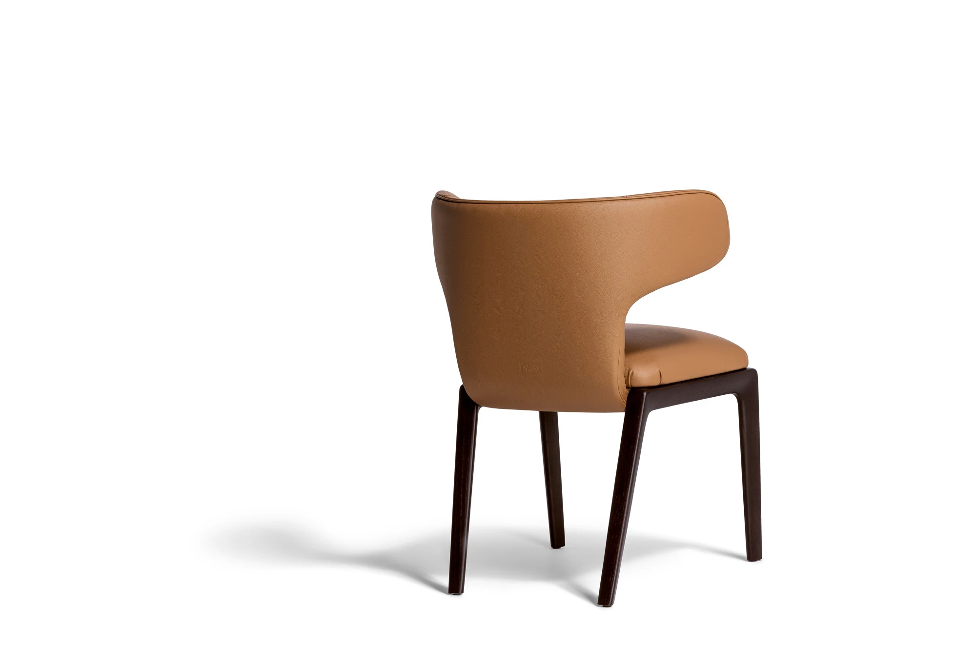 Полукресло DUO Small Armchair — Ceccotti, кожа, фото 3