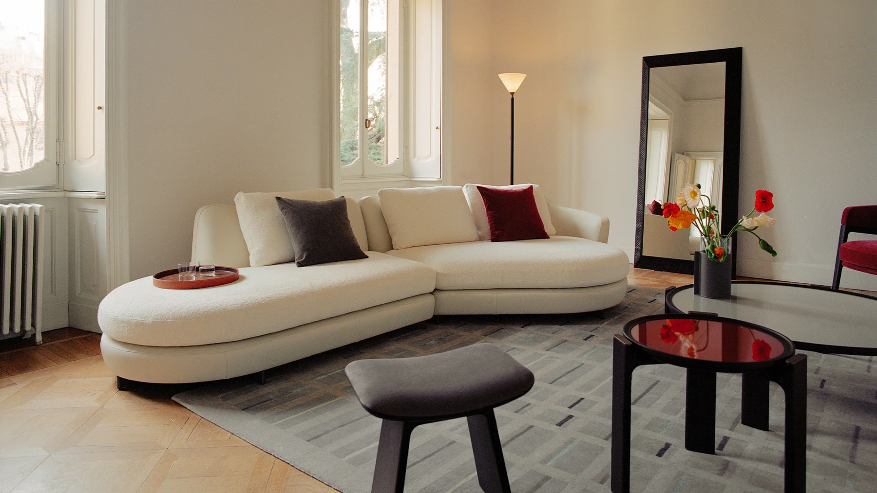Диван DUO Sofa — Ceccotti, кожа, фото 6