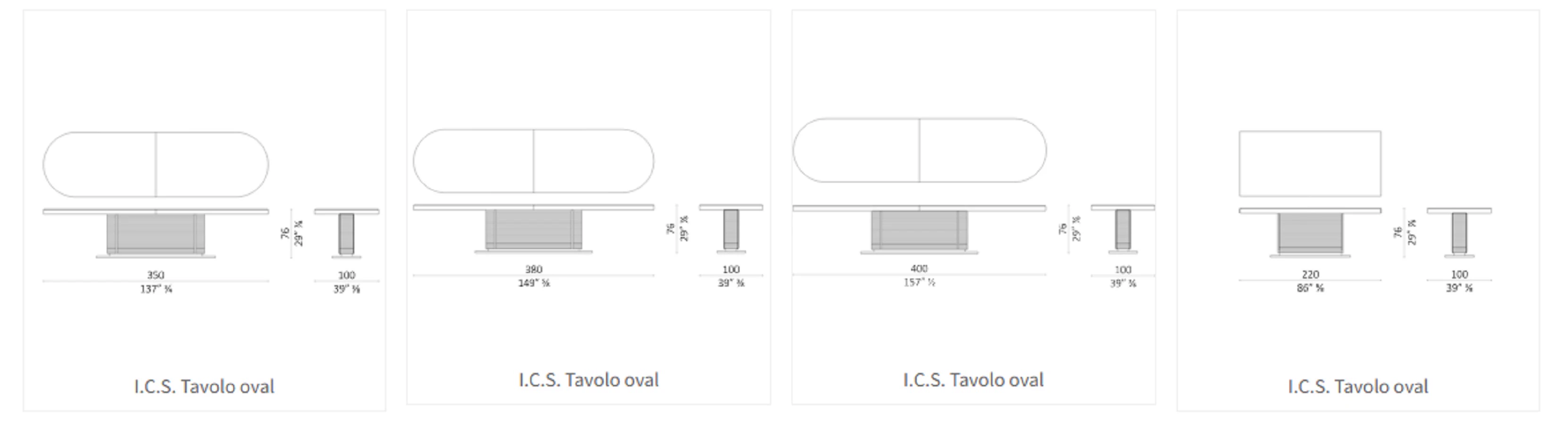 Стол I.C.S. Table — Ceccotti, дерево, фото 5