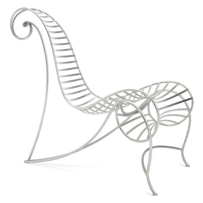 Кресло Spine — Ceccotti, металл, фото 5