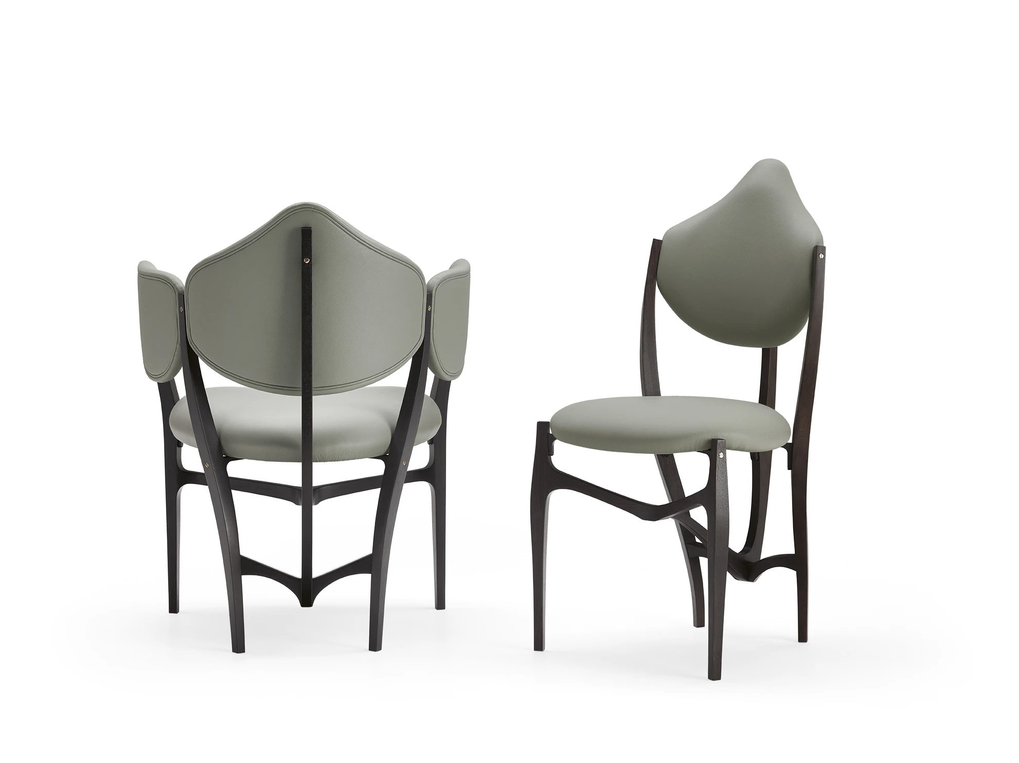 Стул Stellage 52 Chair — Ceccotti, кожа, фото 6