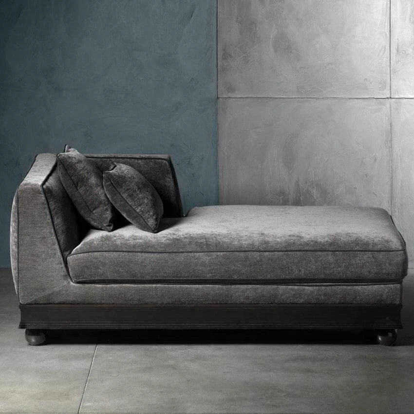 Кушетка Chaise Longue Paris — Chelini Spa, ткань