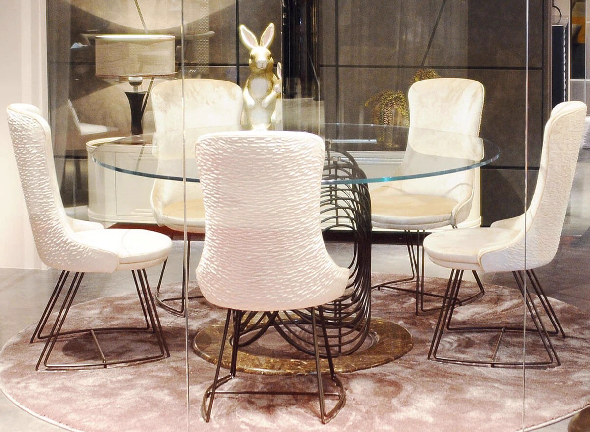 Стол Lalique — Corte Zari, мрамор, фото 2