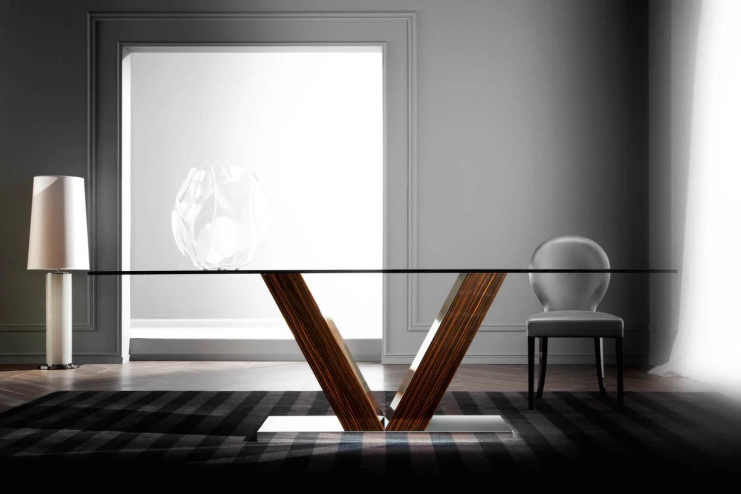 Стол Vanity — Costantini Pietro, стекло, фото 2