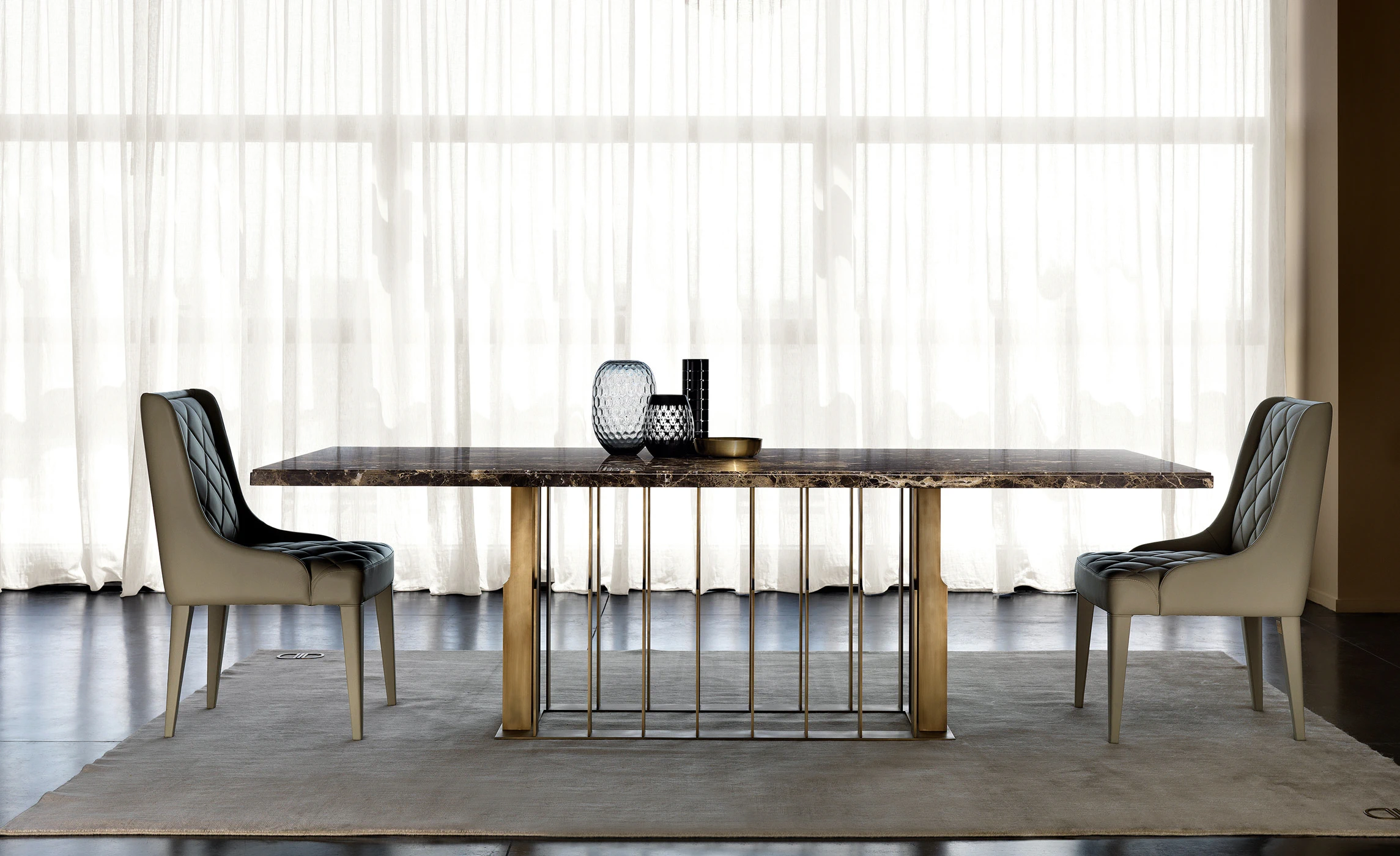 Стол Aston Square Table — Daytona, мрамор, фото 2