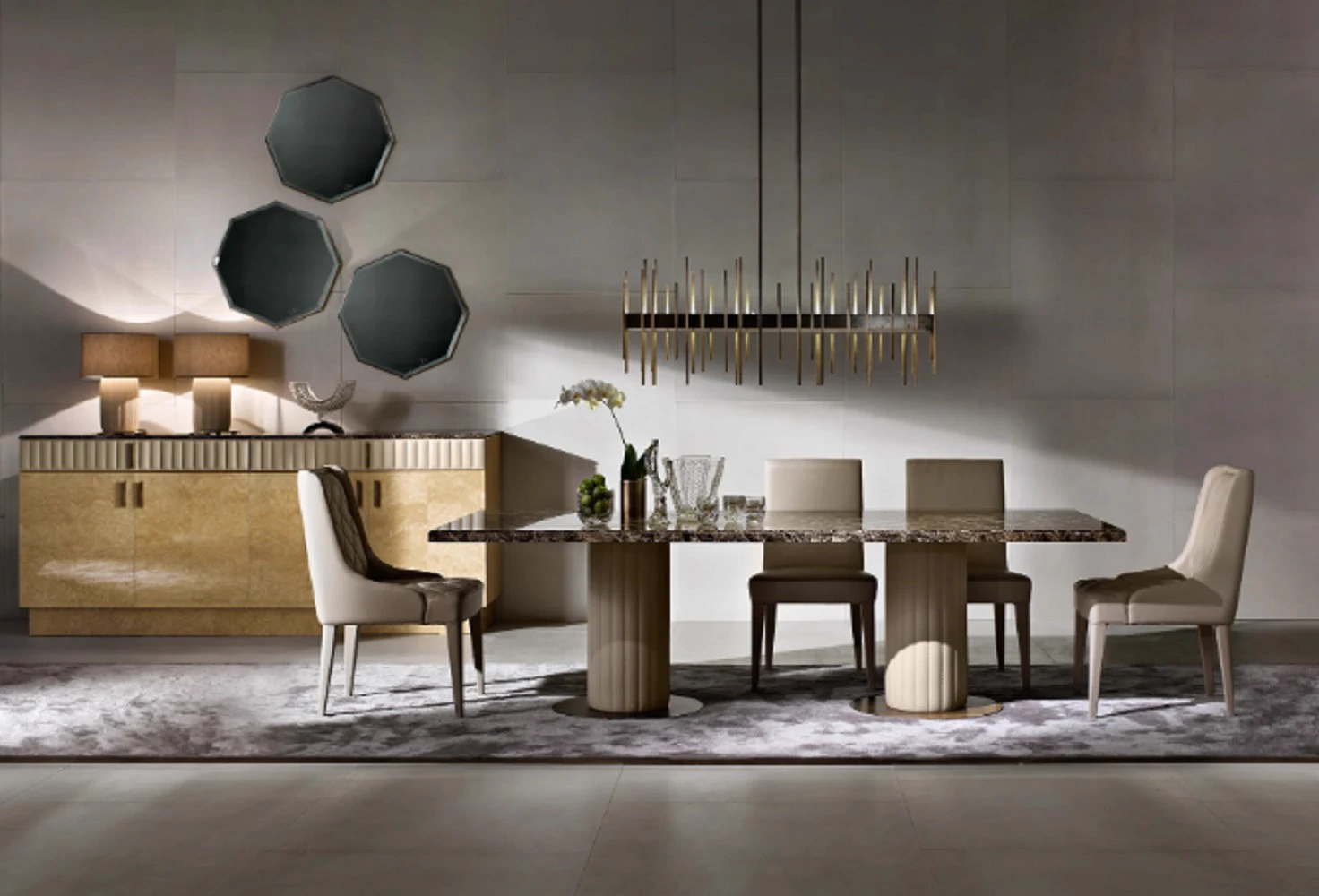 Стол Byron Square Table — Daytona, ткань, фото 2