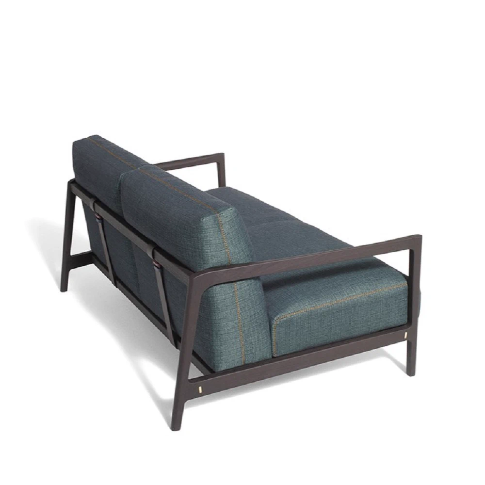 Каркас и наполнение: дерево. Современный дизайн Диван Everyday Life Loveseat — De Padova, ткань, фото 3