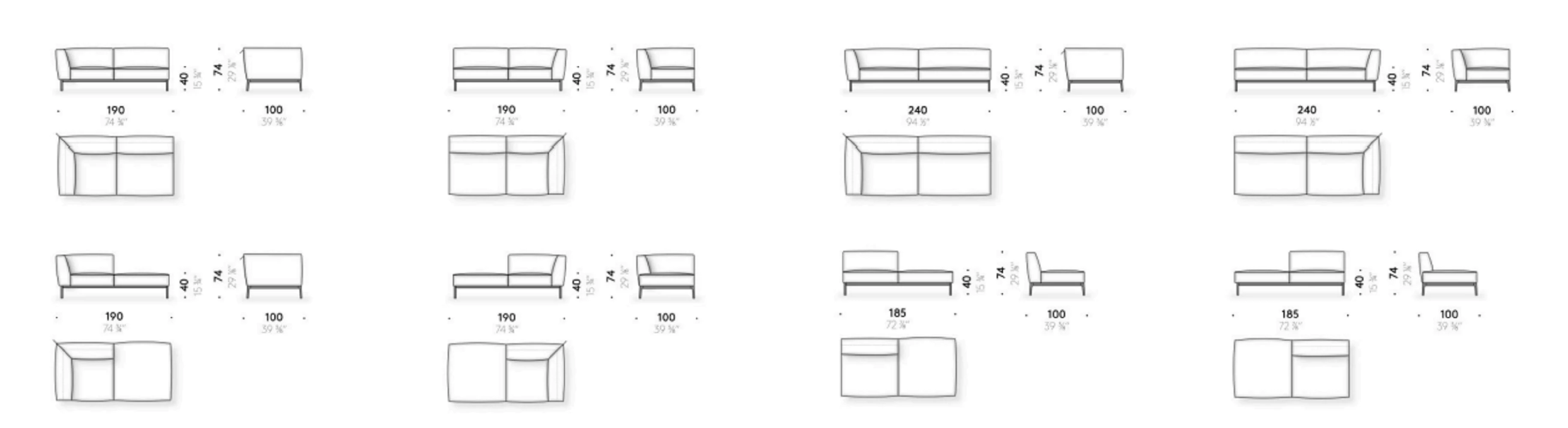 Диван Everyday Life Modular Sofa — De Padova, кожа, фото 6