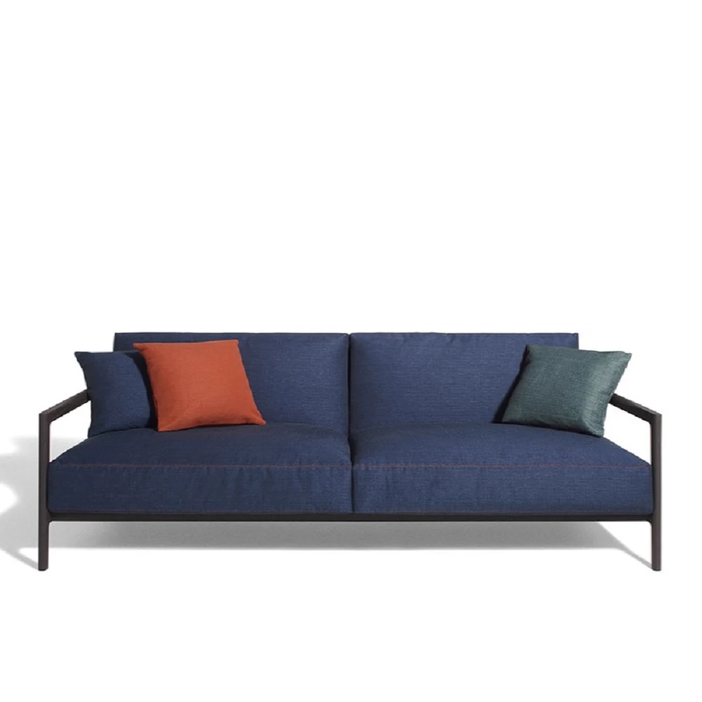 Каркас и наполнение: дерево. Современный дизайн Диван Everyday Life Open Sofa — De Padova, кожа