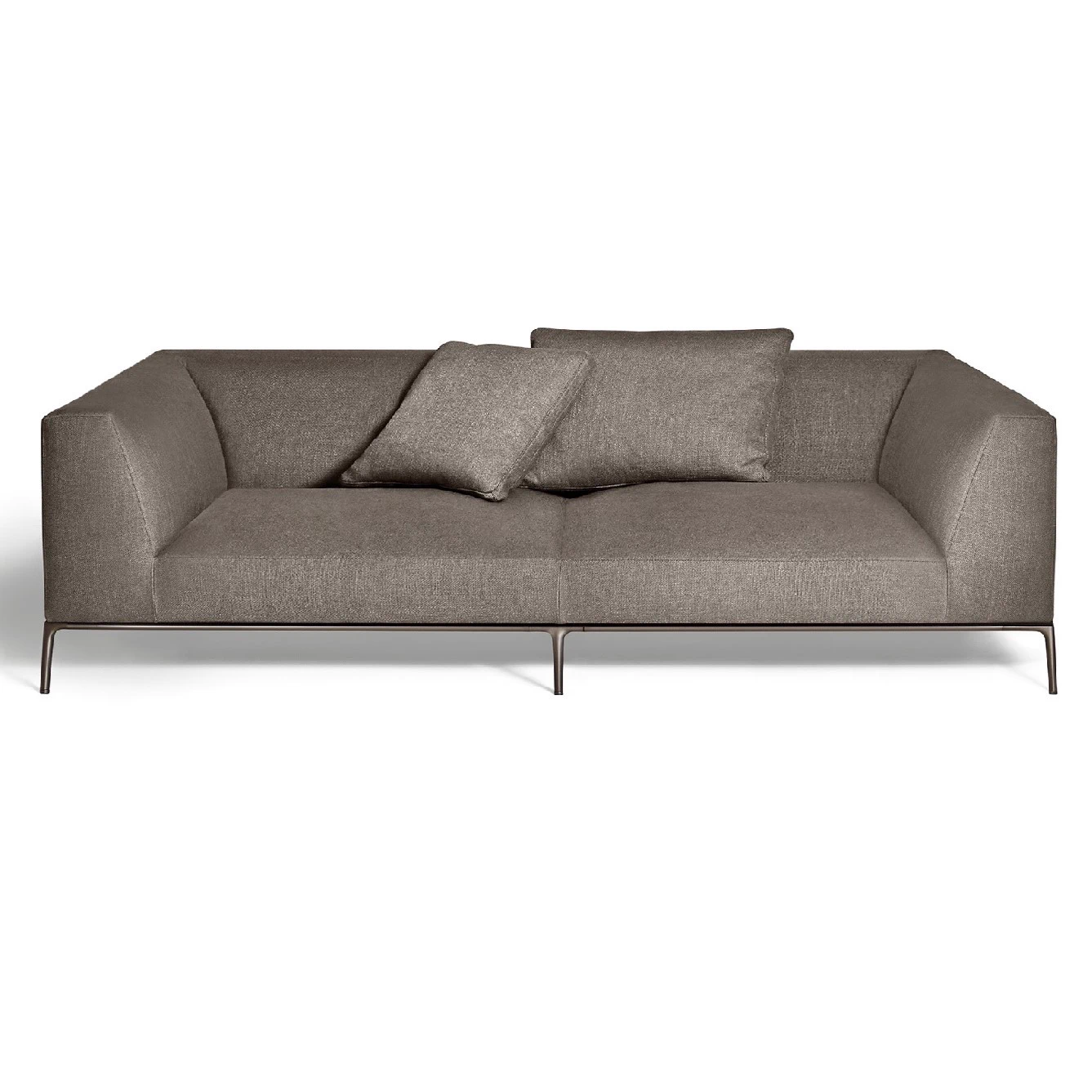 Каркас и наполнение: дерево. Современный дизайн Диван Horizontal Sofa Edition — De Padova, кожа