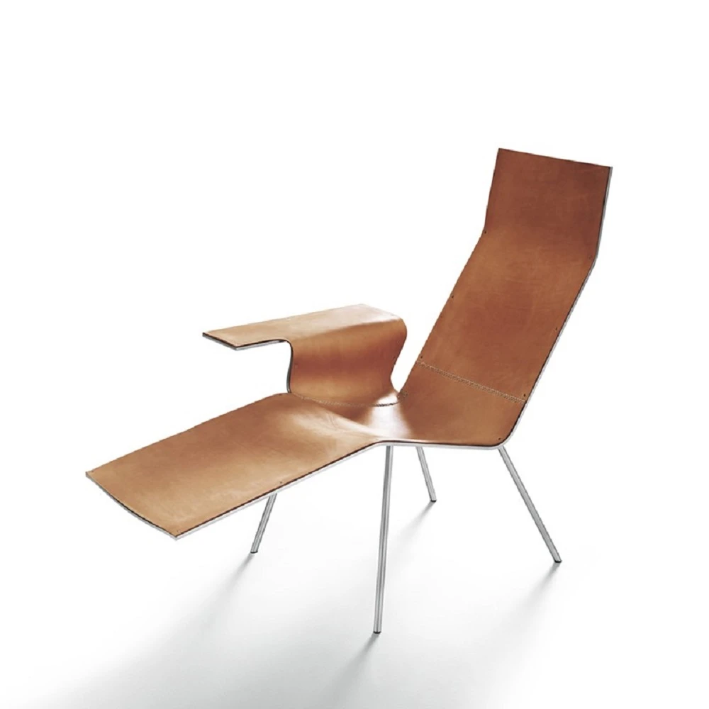 Кресло Leather Low Chair LL04 — De Padova, кожа, фото 2