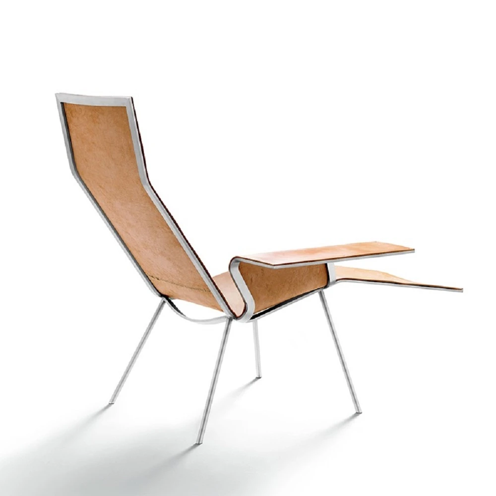 Кресло Leather Low Chair LL04 — De Padova, кожа