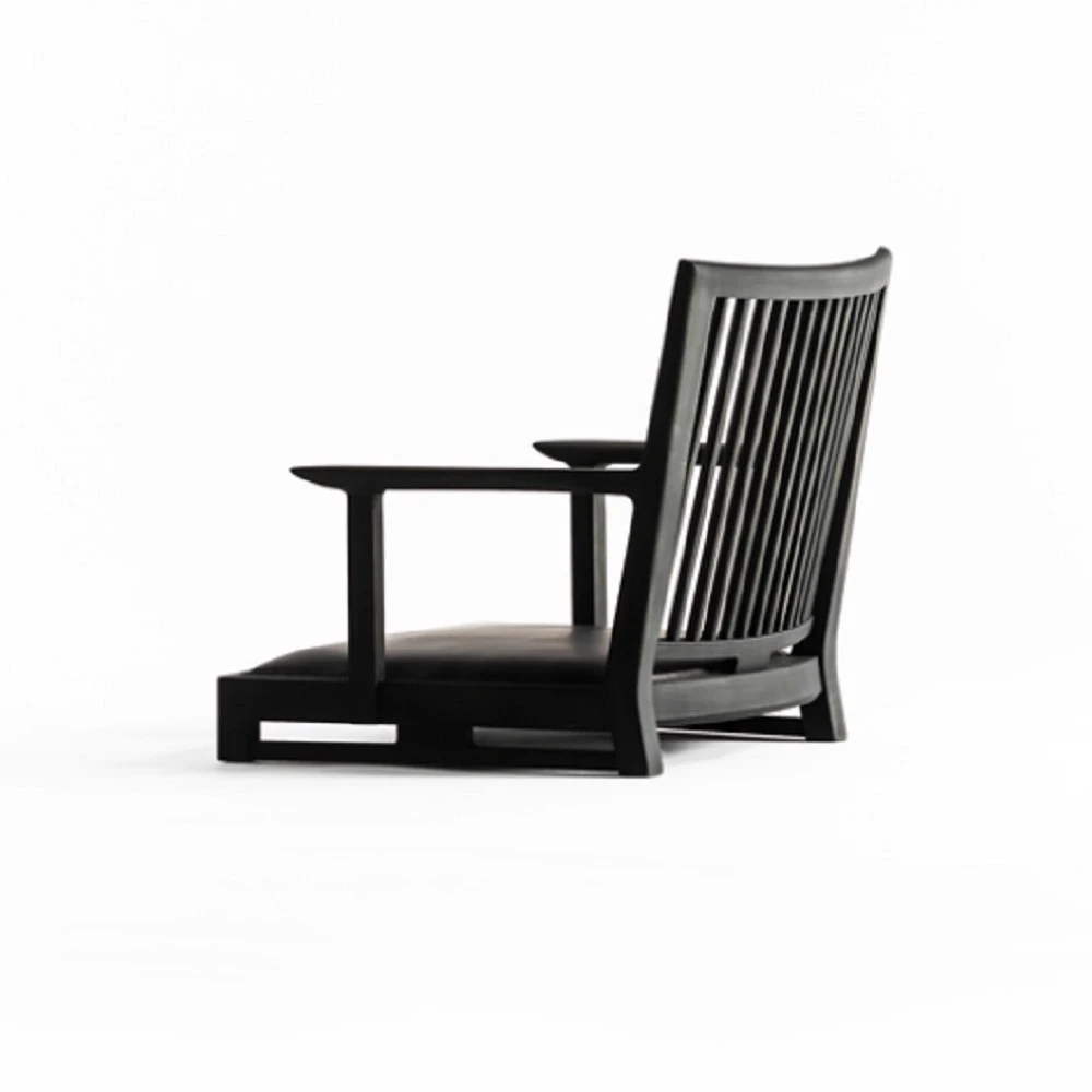 Стул Liku Japanese Chair — De Padova, кожа, фото 3