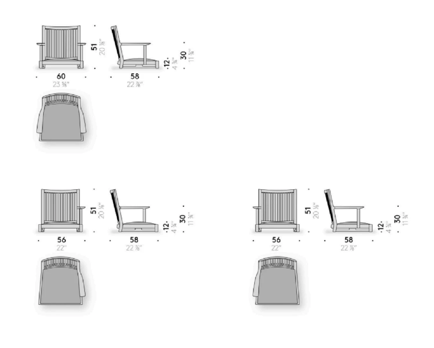 Стул Liku Japanese Chair — De Padova, кожа, фото 4