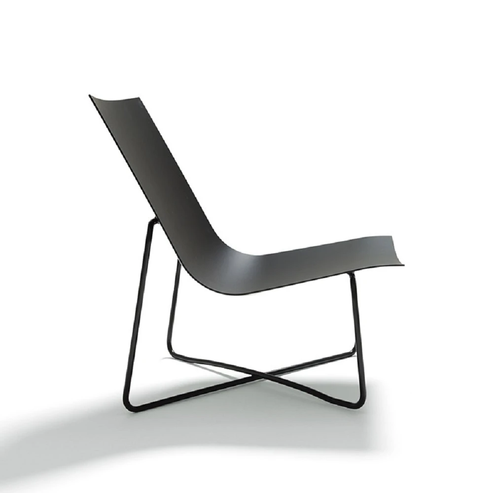 Кресло Low Chair LC03 — De Padova, кожа, фото 5