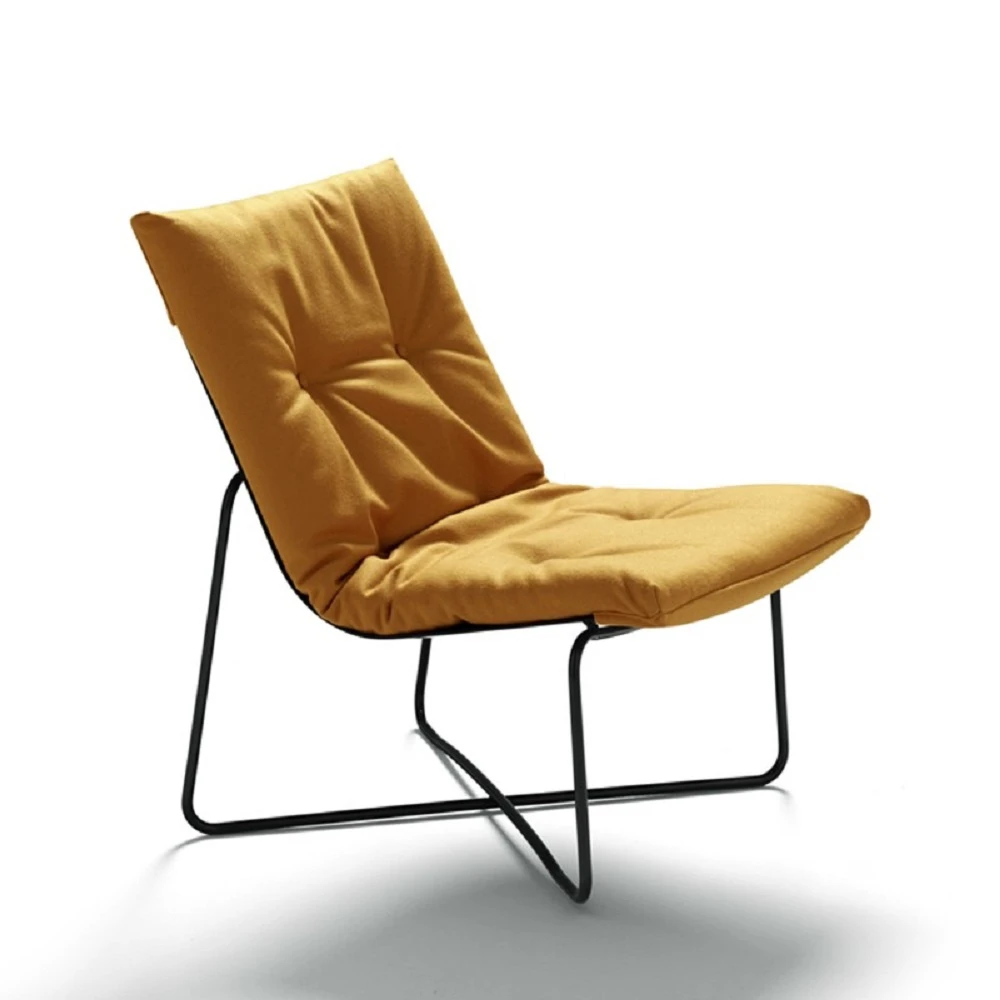 Кресло Low Chair LC03 — De Padova, кожа, фото 6