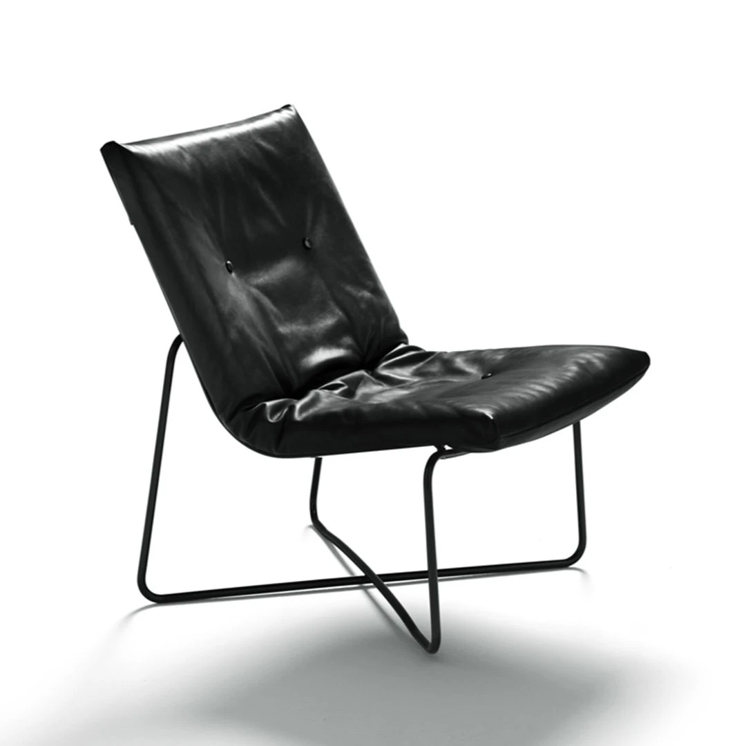 Кресло Low Chair LC03 — De Padova, кожа