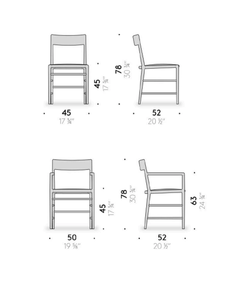Стул The Sensitive Back Chair — De Padova, кожа, фото 5