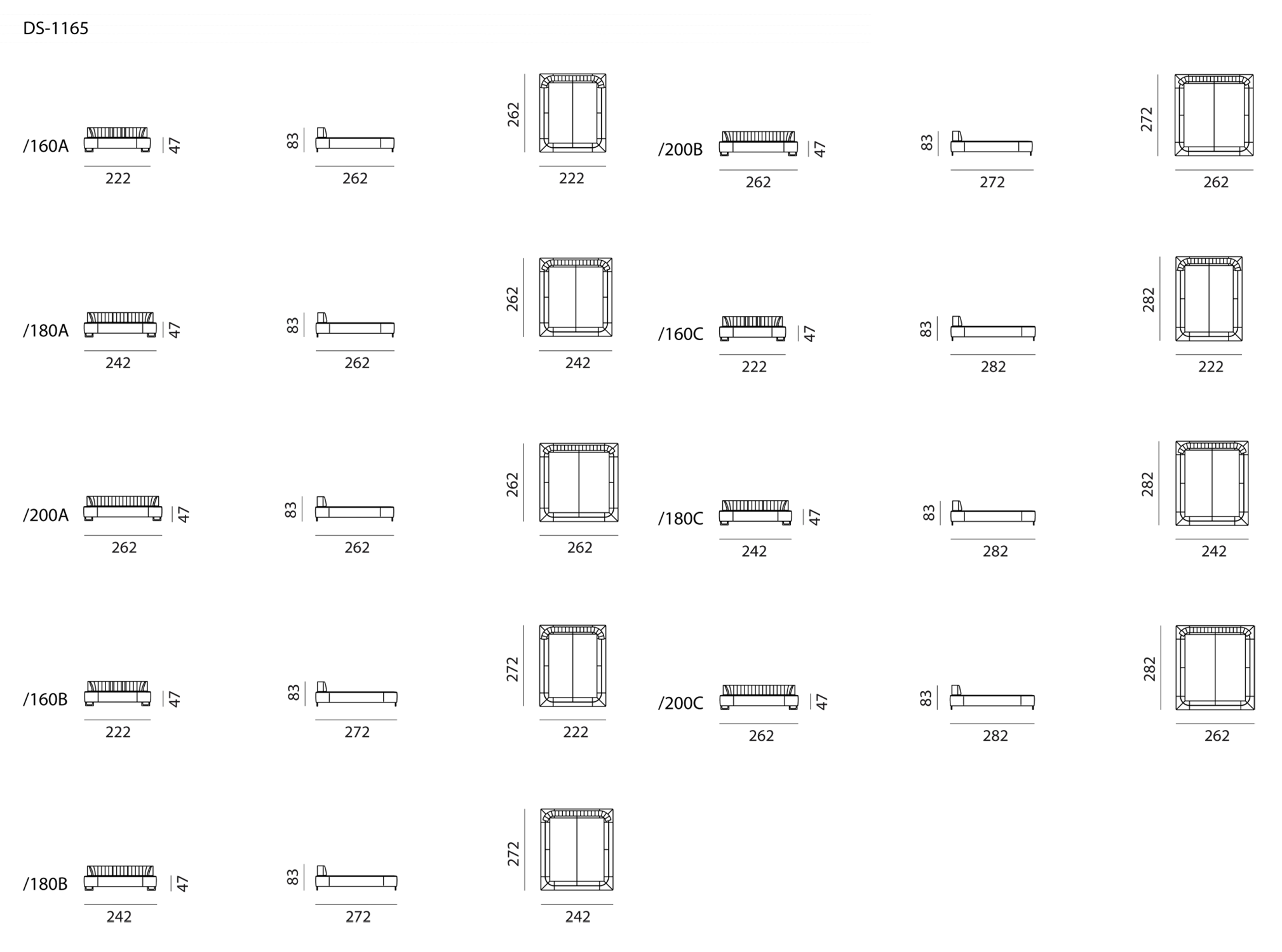 Кровать DS-1165 — de Sede, кожа, фото 6