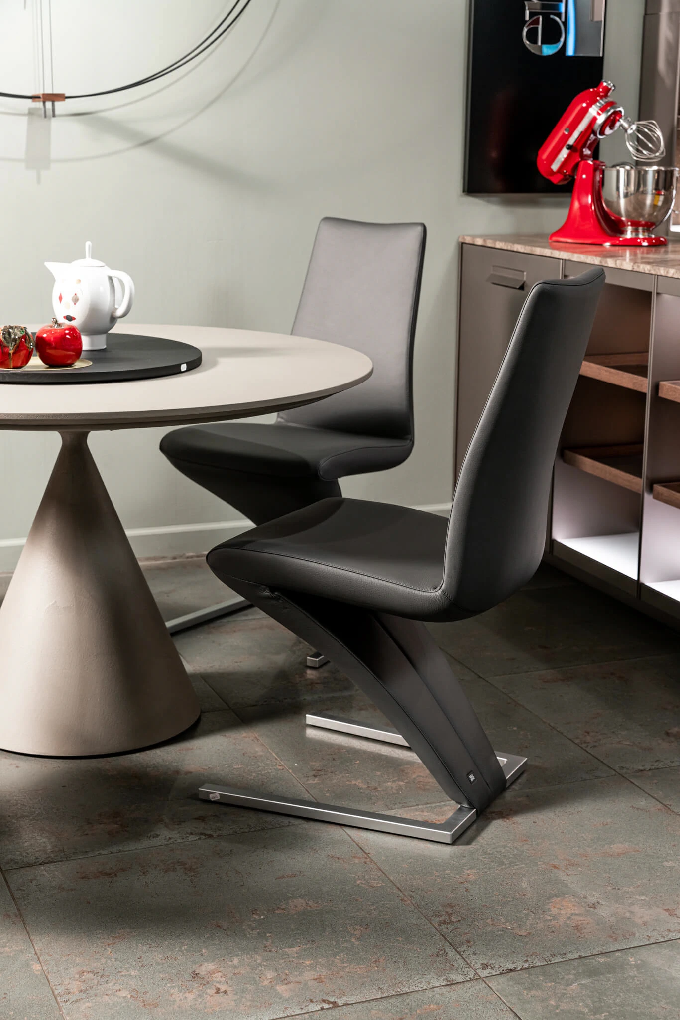 Стол Clay - 697 Cemento Nero — Desalto, фото 5