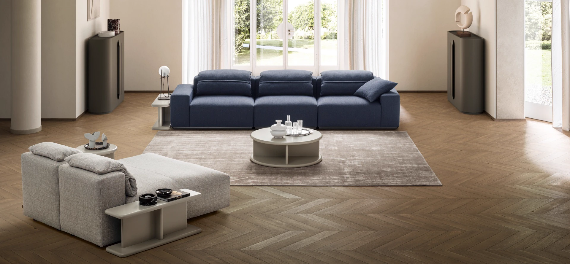 Диван Crossline — Ditre Italia, дерево, фото 3