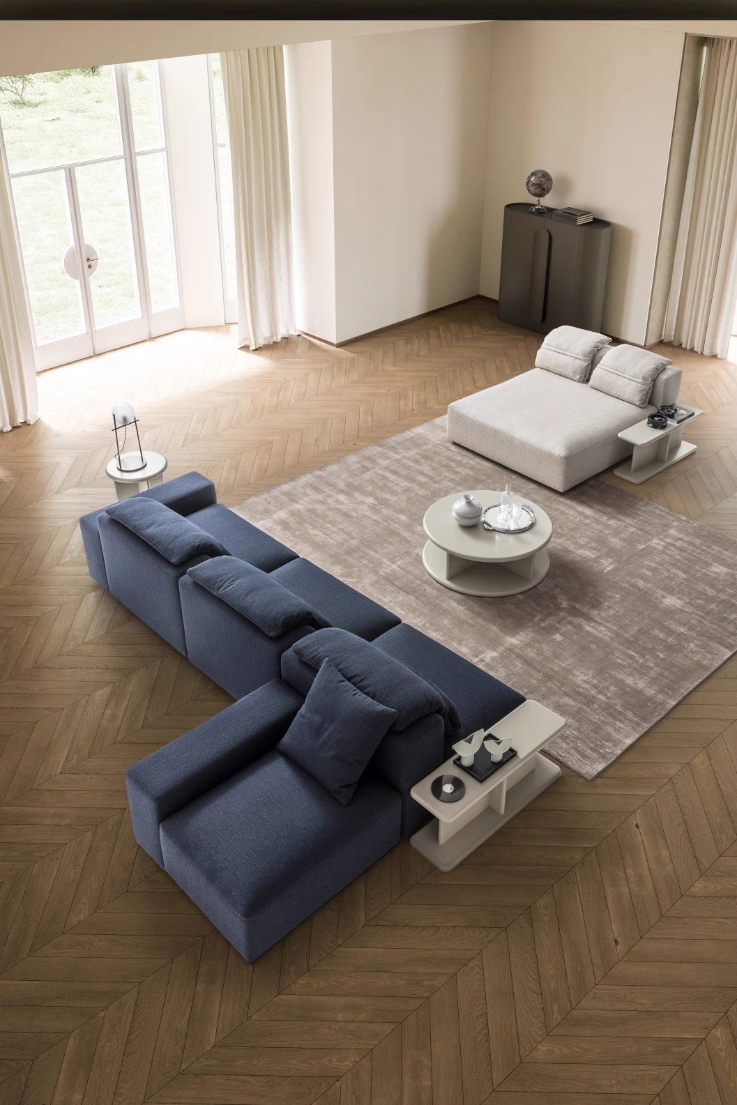 Диван Crossline — Ditre Italia, дерево, фото 4