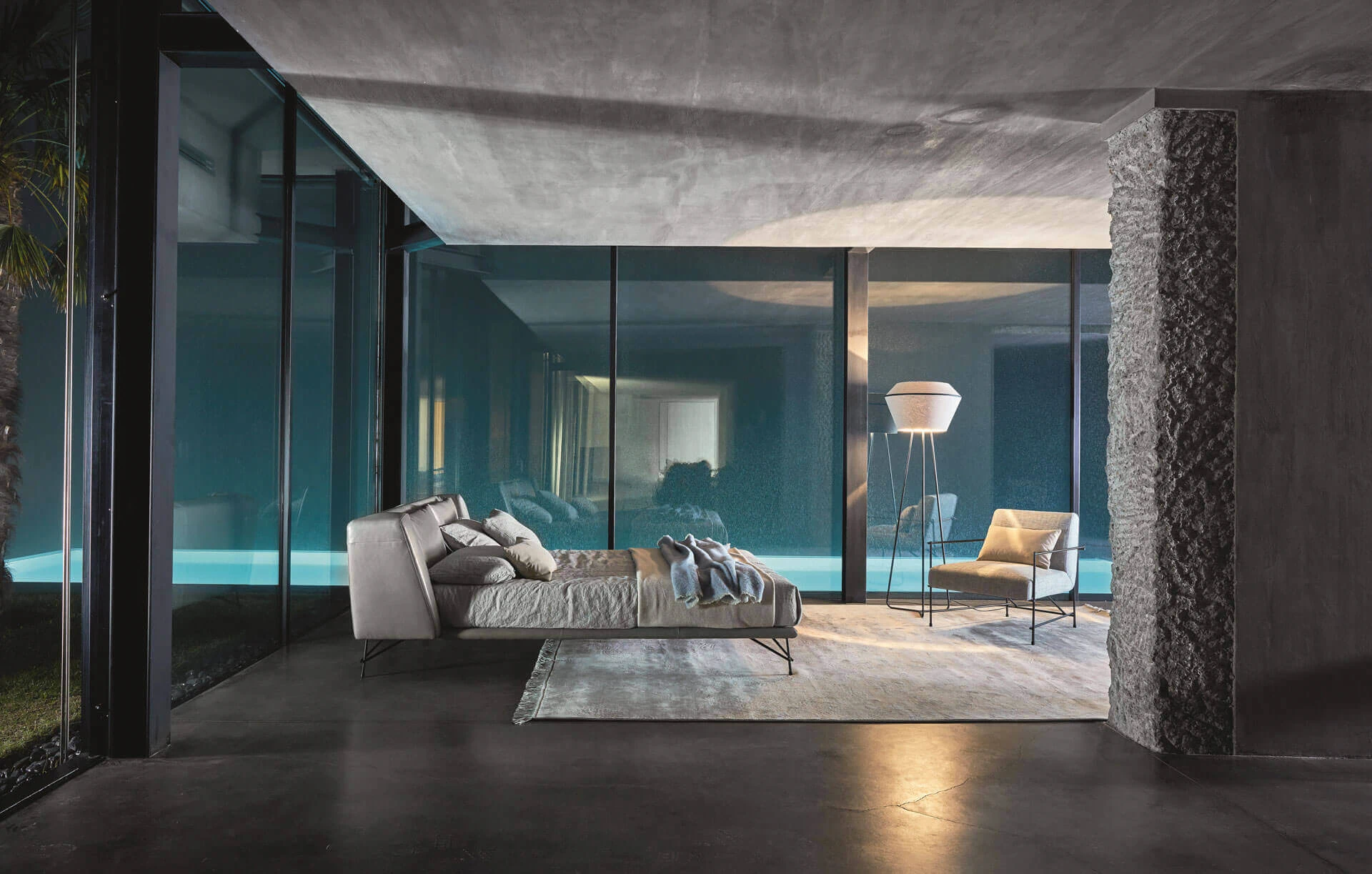 Кровать Lennox — Ditre Italia, кожа, фото 3