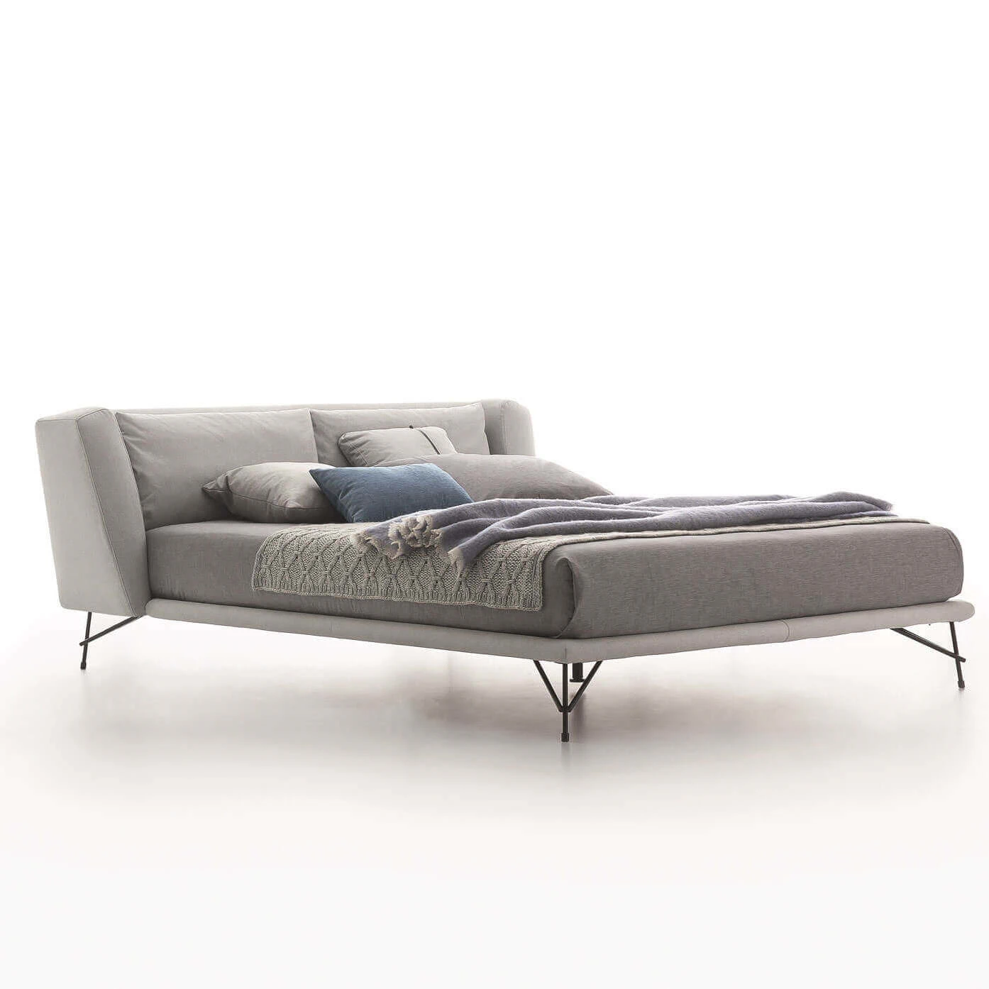Кровать Lennox — Ditre Italia, кожа