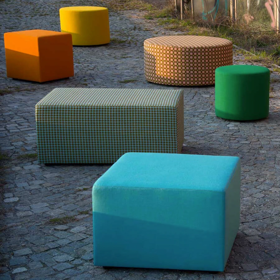 Пуф Pouf — Domingo Salotti, ткань