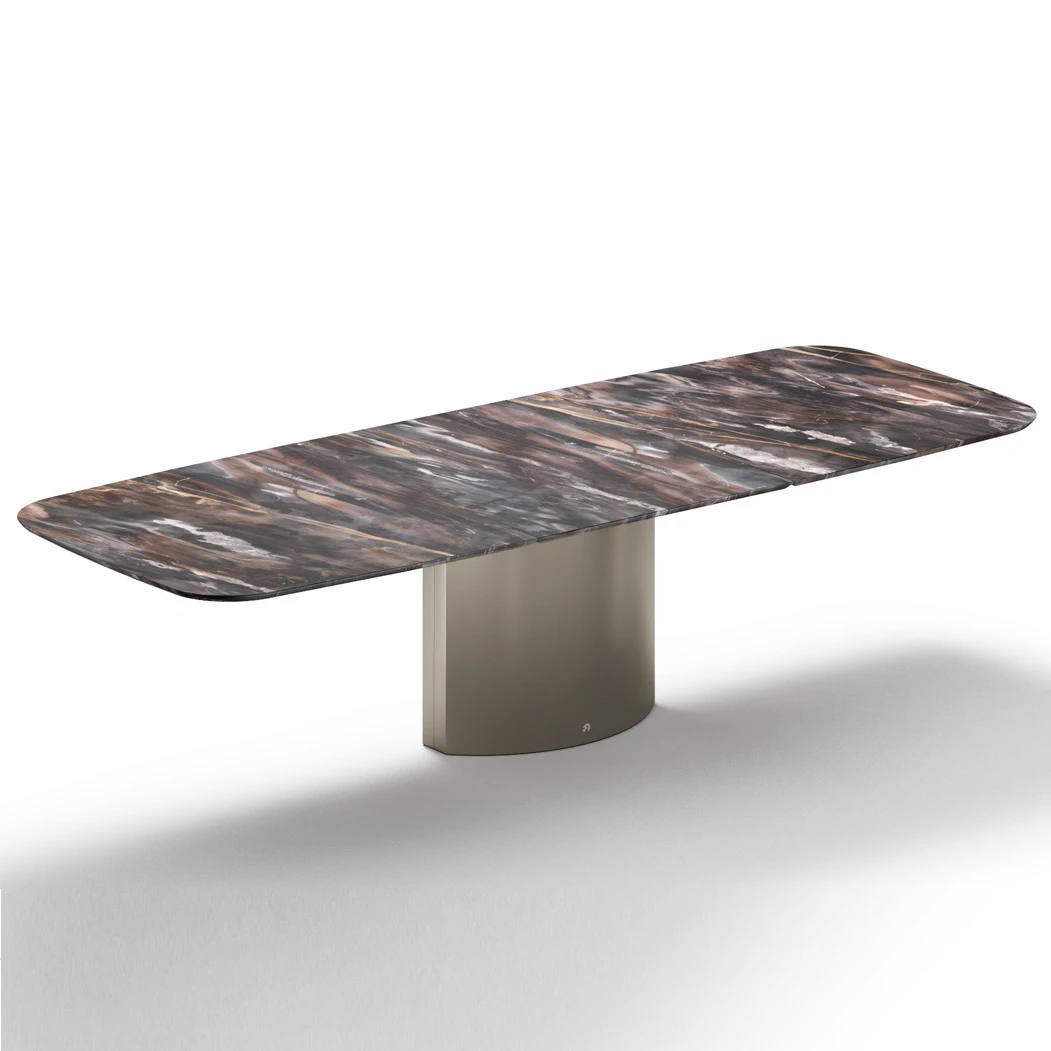 Cтол трансформер Adler II 1224 Cipollino marble — Draenert, мрамор