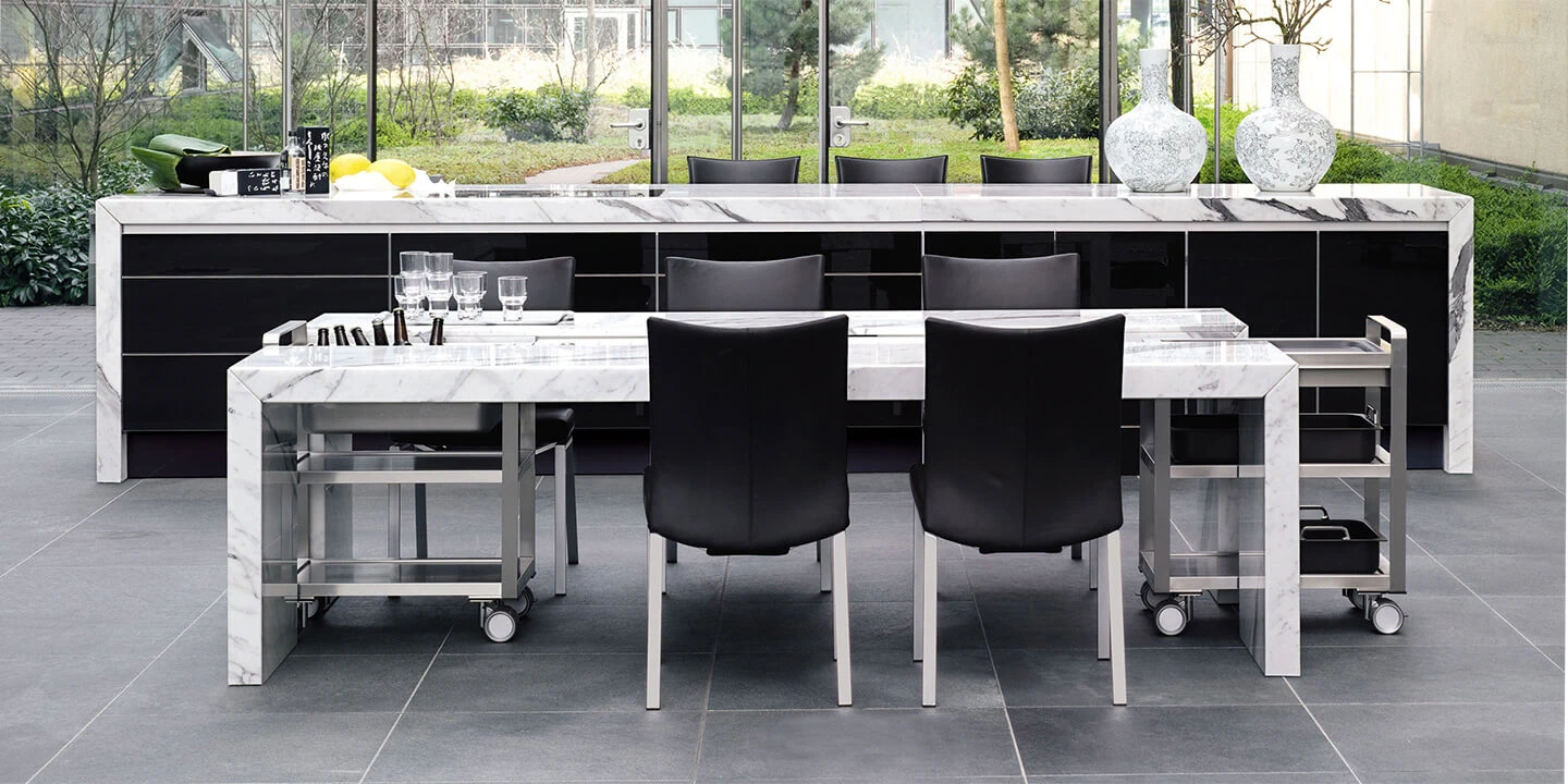 Стол Dining Desk — Draenert, мрамор, фото 2
