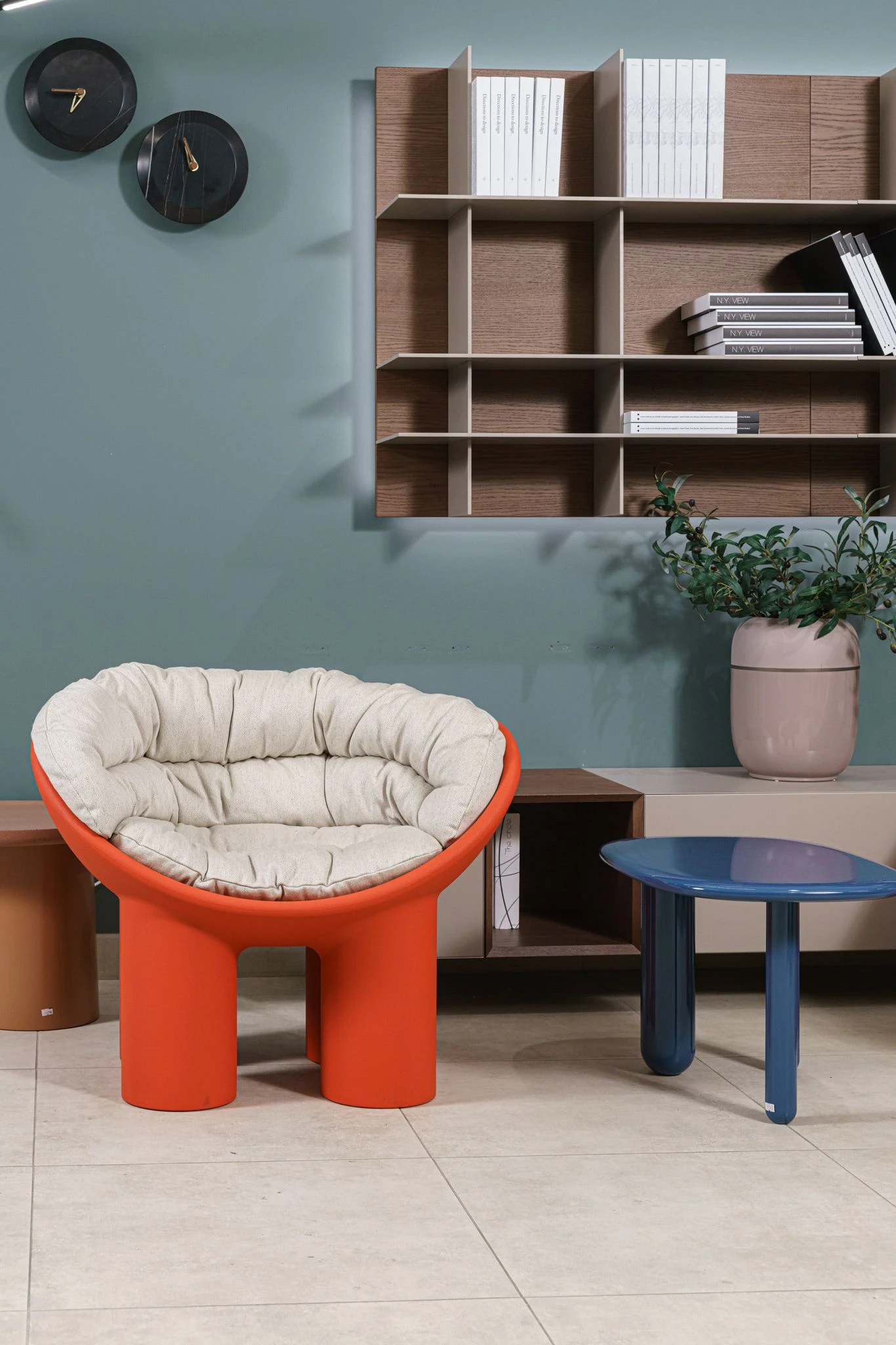 Кресло Roly Poly Red Brick — Driade, текстиль, фото 4