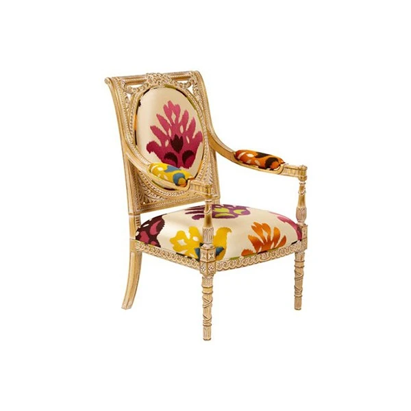 Классический стиль Кресло Flavia chair — Duresta, текстиль, фото 3