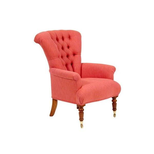 Каркас и наполнение: массив дерева, металл. Классический стиль Кресло Lanhydrock chair — Duresta, ткань, фото 3