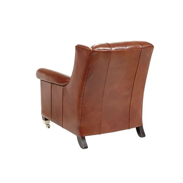 Каркас и наполнение: массив дерева, перо. Классический стиль Кресло Sunday chair — Duresta, кожа, фото 2