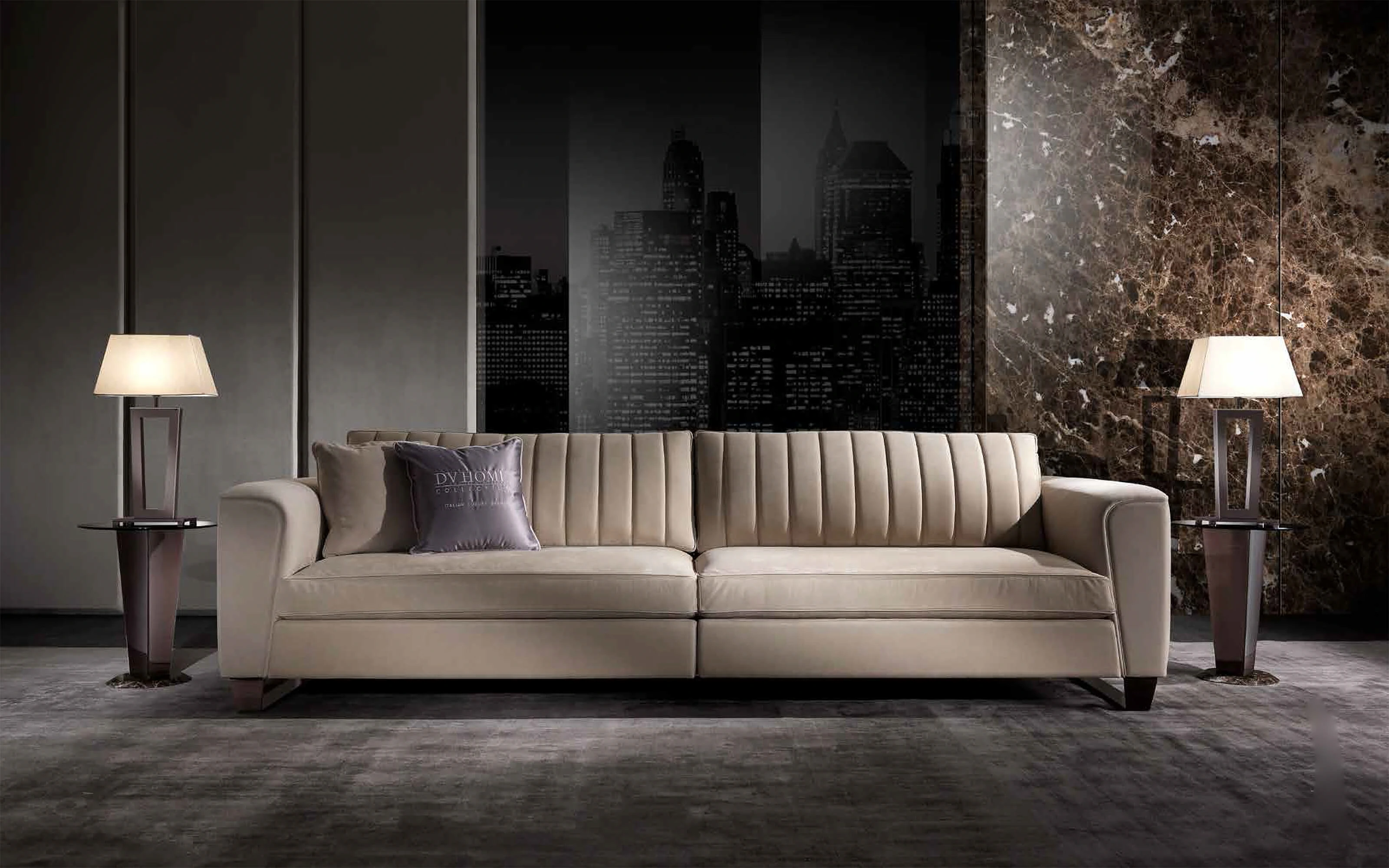 Диван Beverly — DV Home Collection, кожа, фото 2