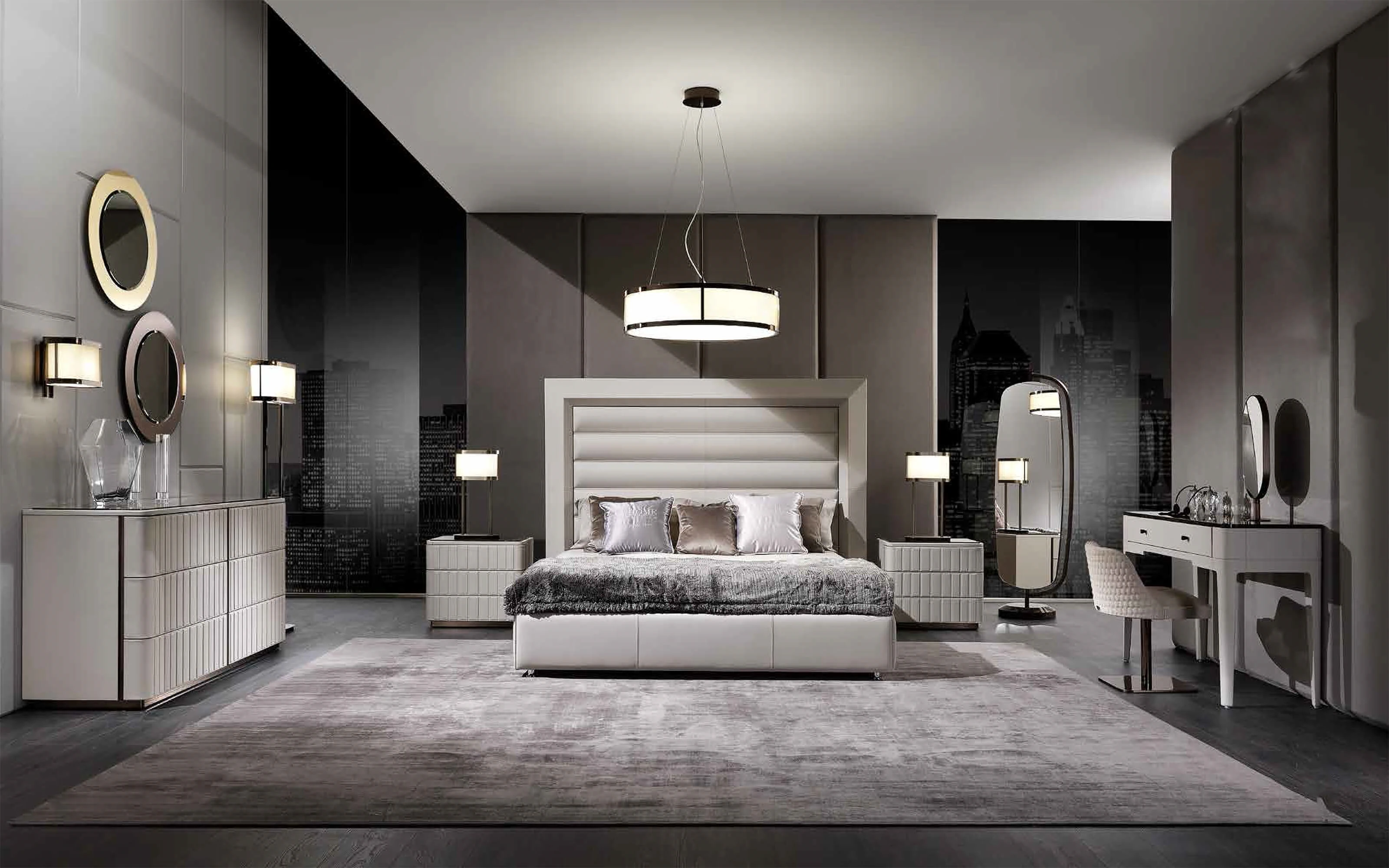 Прикроватная тумбочка Elite — DV Home Collection, кожа, фото 2