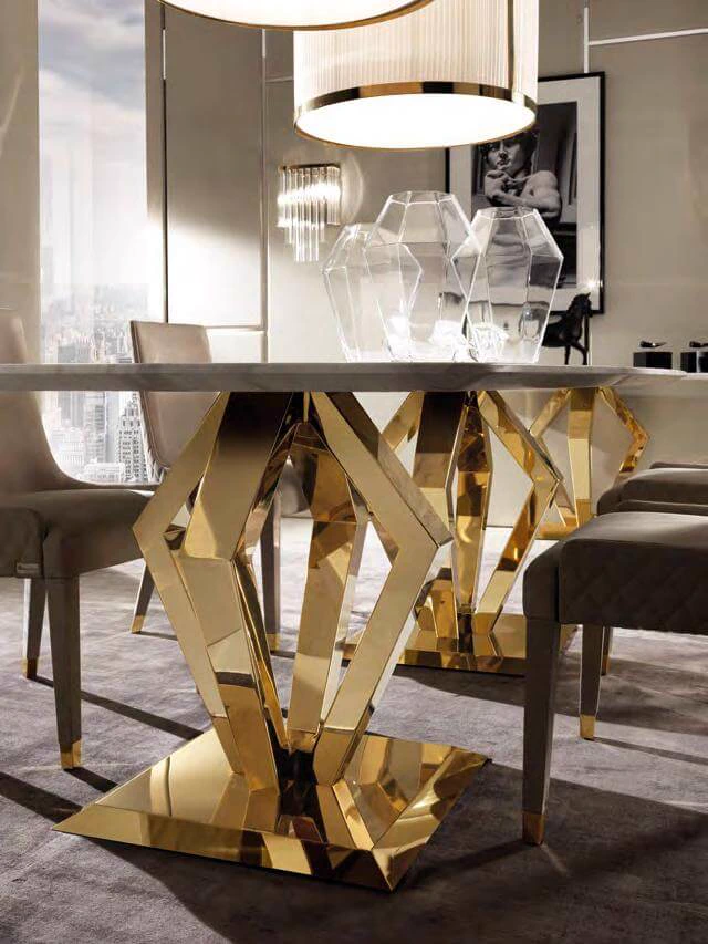 Стол Ritz — DV Home Collection, мрамор, фото 4