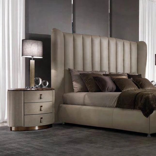 Современный дизайн Прикроватная тумбочка Vogue — DV Home Collection